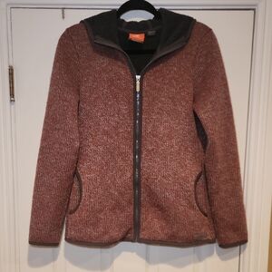 Merrell Waffle Knit, Fleece Lined Jacket, Pre-loved in Good Condition, Sz. M